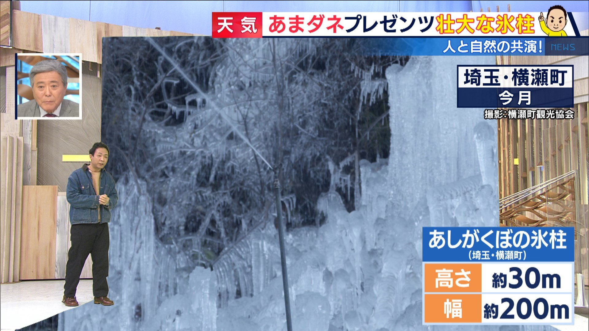 外出自粛中に届けたい 氷の絶景 幅200ｍの 巨大氷柱 に トンネル氷柱 秘境に氷の神殿 Fnnプライムオンライン Goo ニュース