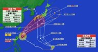 【台風情報】ダブル台風　最新の進路予想　週末に九州から関東に接近するおそれ　台風8号が梅雨前線を刺激した後に台風7号が暴風域を伴ったまま日本列島に接近する可能性も