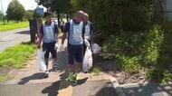 「スポＧＯＭＩ甲子園」岩手県大会　高校生がごみ拾い競う