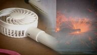 夏の必需品“手持ち扇風機”に潜む危険!? ｢衝撃｣や｢暑さ｣で発火も…リチウムイオン電池の扱いに注意