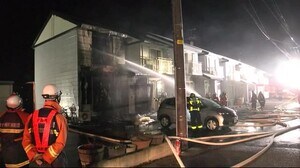 住民の60代男性 軽傷 アパート火災<岩手・金ケ崎町>