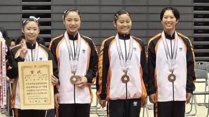 【インターハイ】体操の女子個人種目別・跳馬で大久保さや選手（鯖江高1年）が 優勝　女子団体総合は鯖江高校が3位入賞　福井