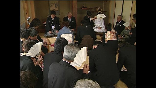 2007年6月撮影　節分以外にも豆まき？（福島県柳津町）