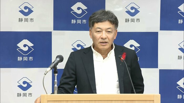 苦言を呈する静岡・難波市長(11月6日)