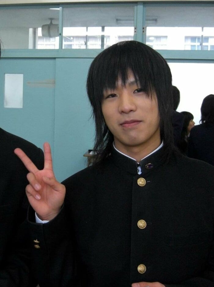 高校時代の悠以さん「学ランが嫌だった」