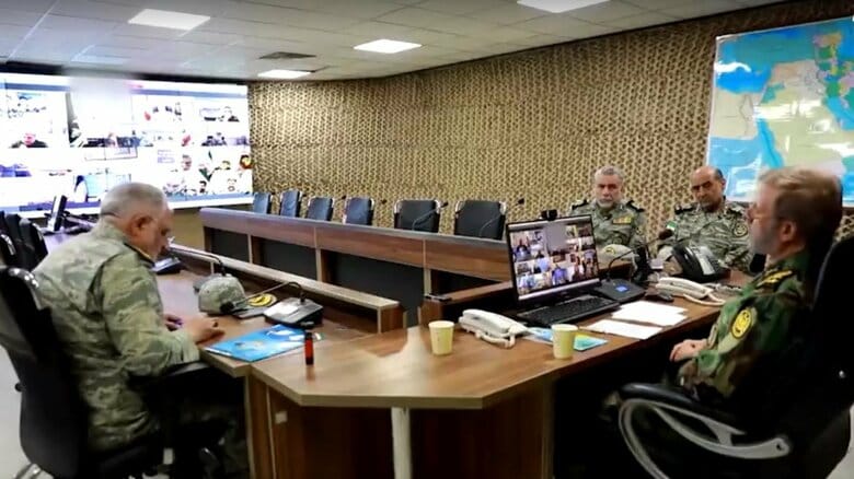 イラン陸軍が司令官会議を公開　地上作戦めぐりアメリカけん制｜FNNプライムオンライン