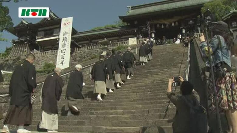 「ことしは諏訪神社の鎮座400年、立派に！」長崎くんち小屋入りで意気込み｜FNNプライムオンライン