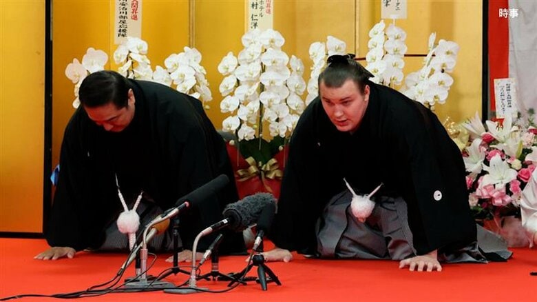 「さらに上を目指して精進いたします」新大関・安青錦が正式に誕生　史上最速スピード出世…伝達式で力強い口上｜FNNプライムオンライン