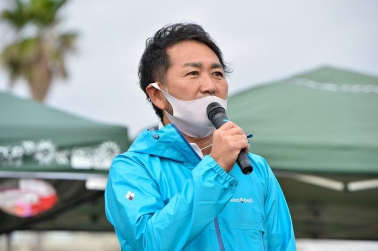 スポGOMI創始者の馬見塚健一さん