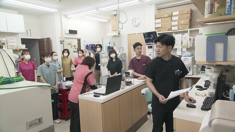 午前9時のミーティング