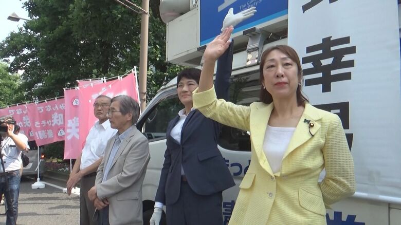 立憲の衆院議員が打越氏をバックアップ