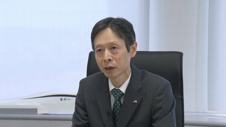 テレビ局の単独インタビューに応じるのは就任後初めて