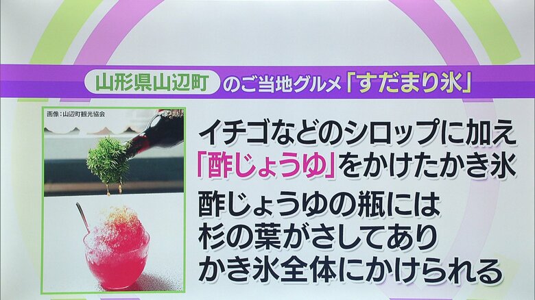 山形・山辺町「すだまり氷」　※画像：山辺町観光協会