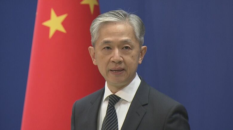 中国外務省の報道官は日本への批判を繰り返した