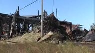 「火柱がボンボンと」新潟・五泉市で“牛舎”全焼する火事　ケガ人なしも牛舎には約30頭の牛…警察・消防が被害状況調査