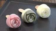 3代目若女将が営む老舗和菓子店…自ら考案した冷たい和菓子「葛アイス ばらが咲いた」自慢の看板商品に
