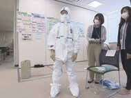 “台風シーズン”到来前に避難所での感染症対策について研修…保健師らが医師の講義受けて学ぶ