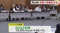 県内企業「トランプ関税」のマイナス影響回答が大幅増…県や金融機関などの情報共有会議で報告【岡山】