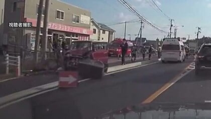 軽自動車の単独事故で老夫婦死傷　87歳妻が死亡…運転の90歳夫が負傷　対向車線越え変圧器に衝突　島根