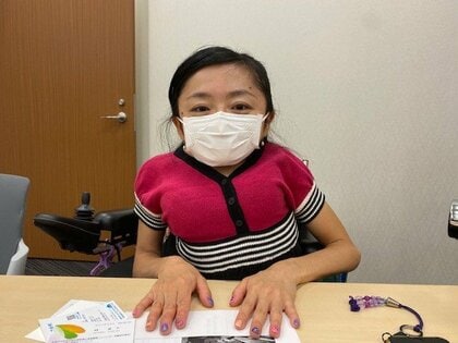 ネット上で誹謗中傷を受けている車いすユーザーの伊是名夏子さんが訴える