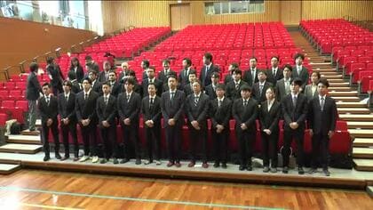 福島日産自動車グループが浪江町で合同入社式　複合施設を建設へ　エネルギーマネジメントの拠点に