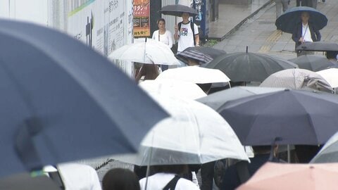東京都心で35日連続の雨　観測史上最長を更新　初めて9月の全ての日で雨