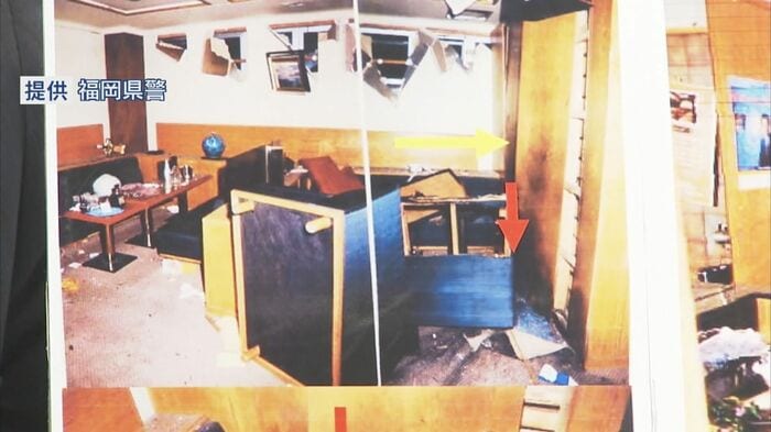 手榴弾が投げ込まれた繁華街の高級クラブ