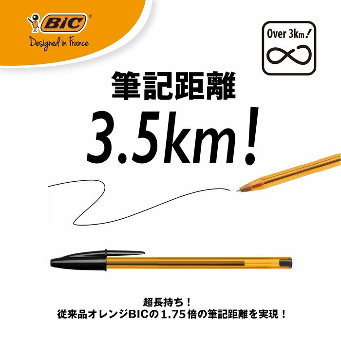クリスタル オリジナルファイン0.8㎜(提供:BICジャパン)