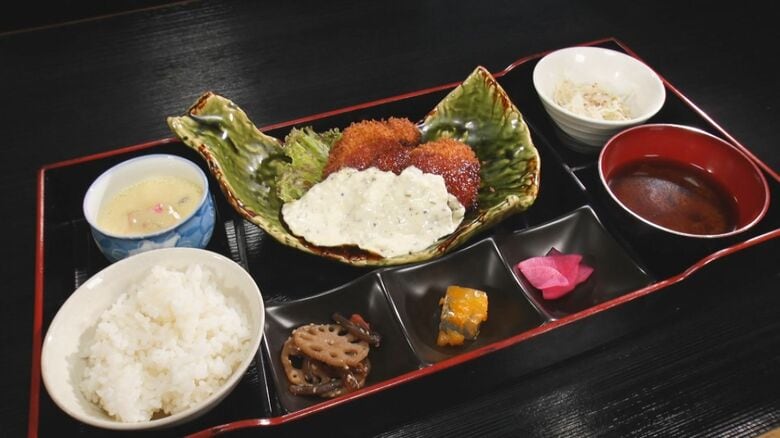 週5、6回来る常連客も…田園地帯の喫茶店に驚きの“500円ランチ” 継続の秘訣は「いかにロスを無くすか」｜FNNプライムオンライン