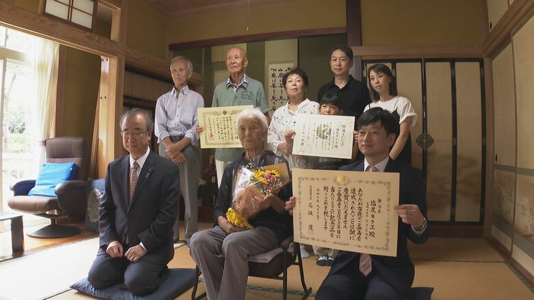 きょう敬老の日　今年度100歳を迎える上越市の女性の長寿の秘訣は「何でも食べること」【新潟・上越市】｜FNNプライムオンライン