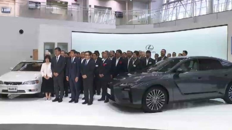 「世界80カ国以上にお届け」生産台数1000万台を突破　トヨタ自動車九州の宮田工場　レクサスの約4割を生産　福岡｜FNNプライムオンライン
