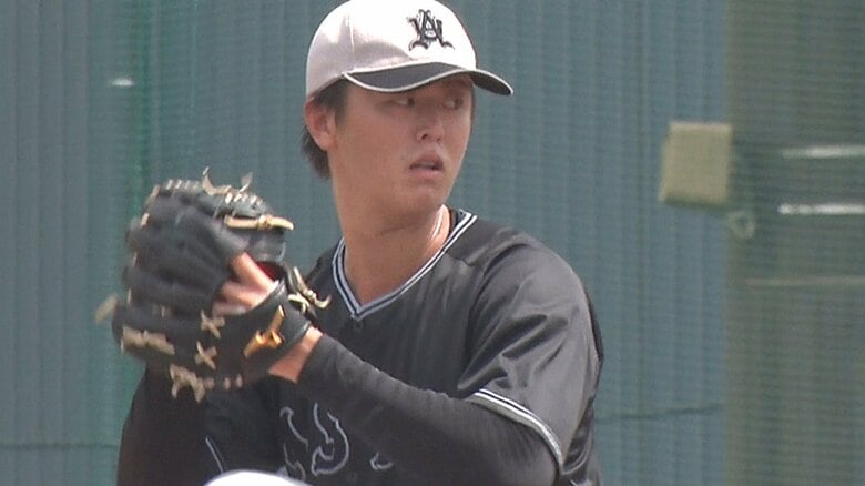 スカウト注目の158キロ大型右腕 富山出身・川尻啓人投手 東都大学野球22年ぶりノーヒットノーラン ドラフト1位指名なるか|FNNプライムオンライン