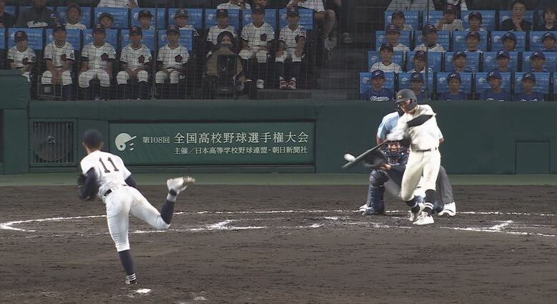 【夏の甲子園】長野県代表・松商学園は初戦で惜敗　終盤に意地見せるも…三重県代表・三重高校に3対5で敗れる｜FNNプライムオンライン