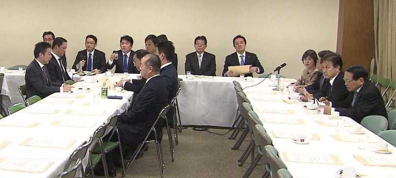 自民党 国防部会・安全保障調査会合同会議(1月16日)