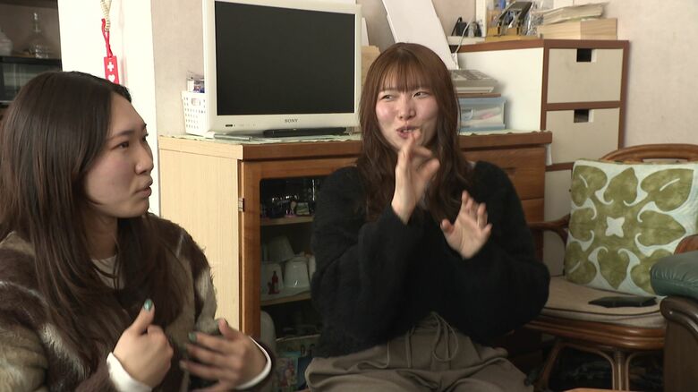 伊藤さんのめい・麻菜美さんと怜奈さん