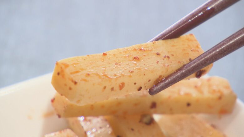 放置竹林（孟宗竹）で作った「高良山メンマ」