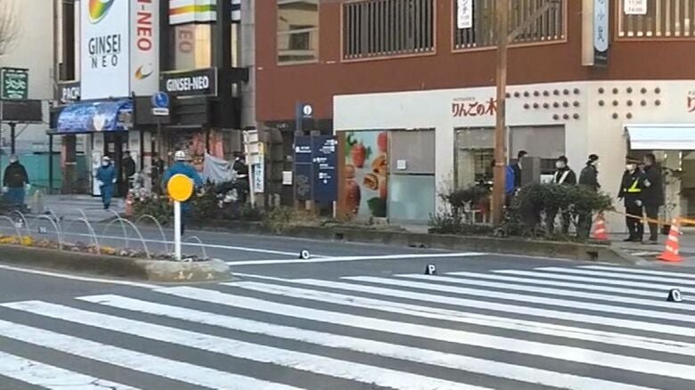 事件現場　JR長野駅前