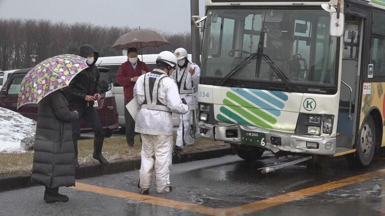 暴走した路線バス