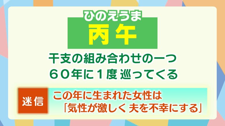 「ひのえうま」とは
