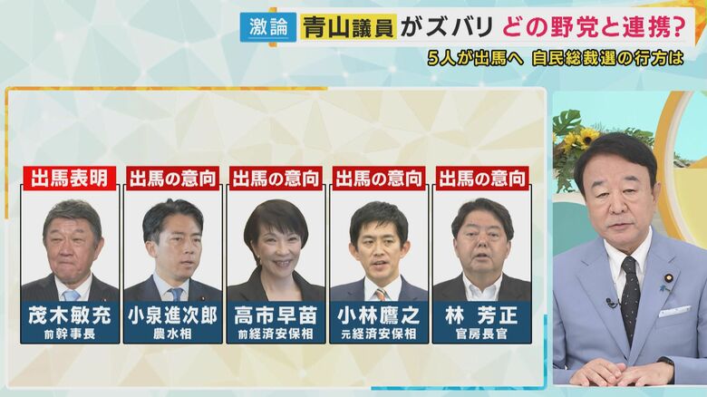 総裁選の有力候補