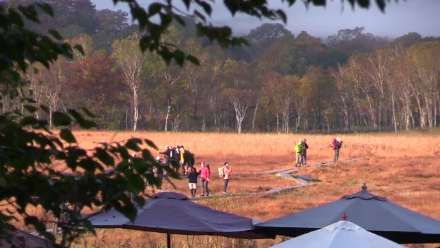 今年最後の宿泊客を送り出す