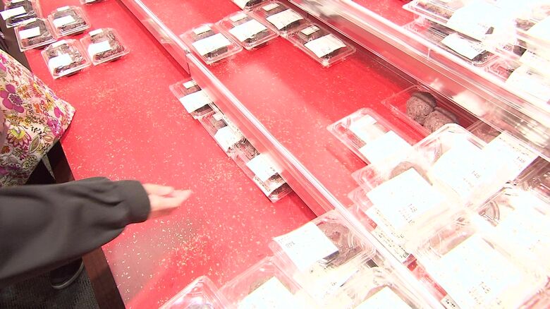 次々売れるおはぎ