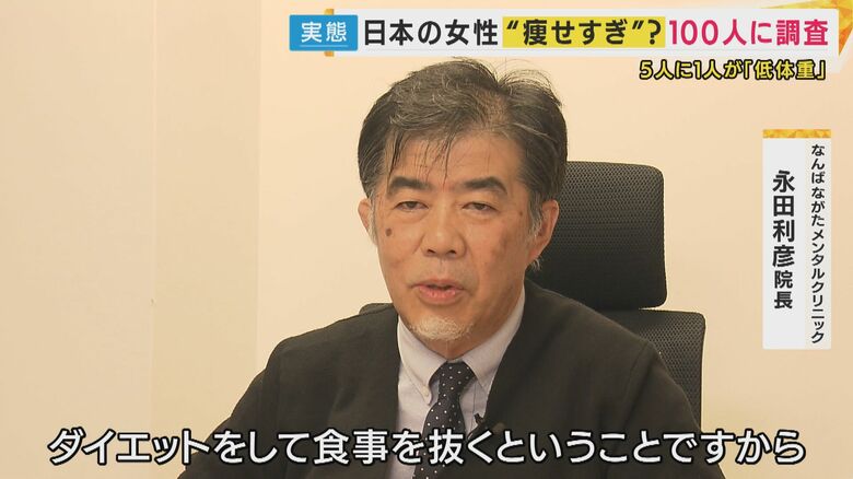「飢餓状態を自分に課す…非常に危ない」