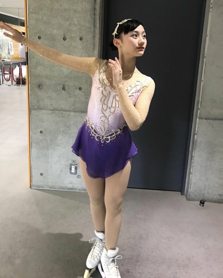 小学生から高校生まで10年、続けてきたフィギュアスケート