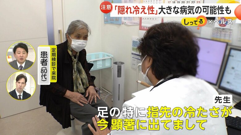 定期検診で来院した患者