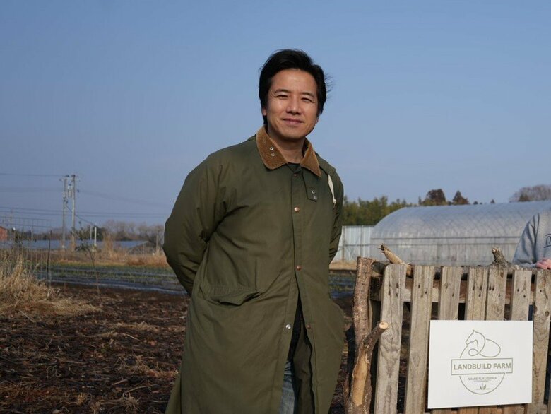 高橋大就さんは2年前に浪江町に移住しまちづくりに取り組んでいる