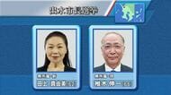 出水市長選挙が告示　一騎打ちの戦いスタート