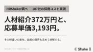 中途採用コスト平均103万円は本当？--107社の実測「応募単価3,193円」との差を分解