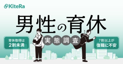 【男性育休の実態調査】育休取得率は2割に届かず。育休を取得したかったのに、取得していない人は4割男性向け育休制度がある企業は約5割も、約3割は復職サポートなし