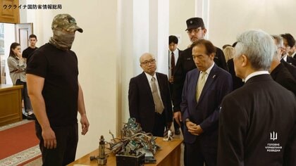 ウクライナが森衆院議長に北朝鮮製ミサイル部品を公開「日本にも脅威」
